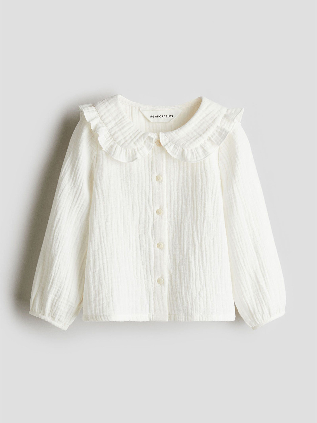 H&M Cotton Muslin Blouse