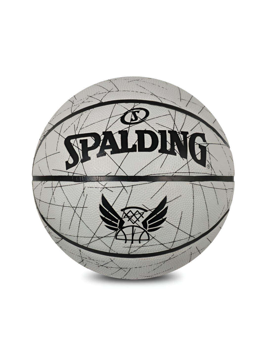 Spalding Printed Basketball Without Pump