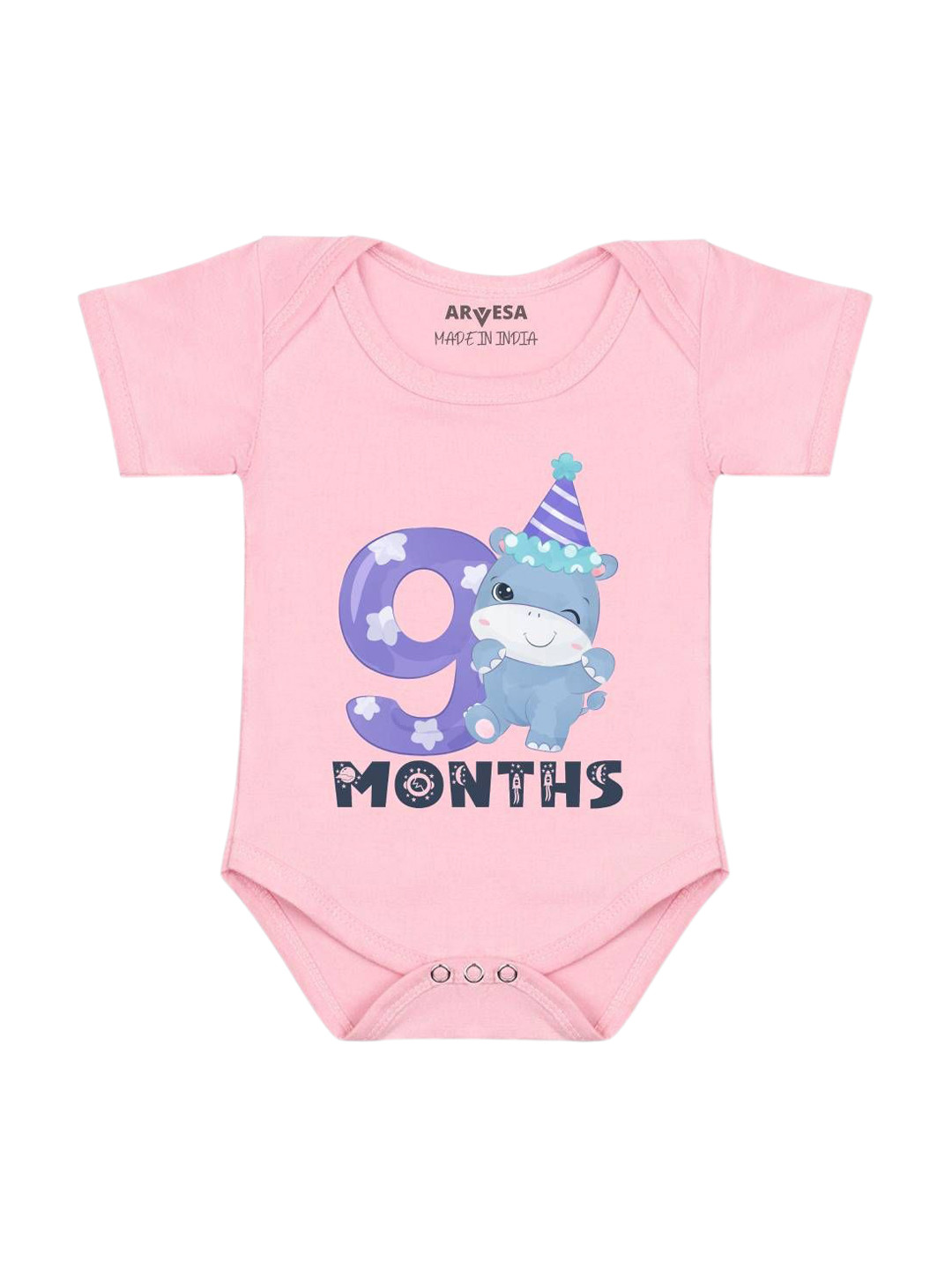 Arvesa 9 Month Baby Printed Bodysuit