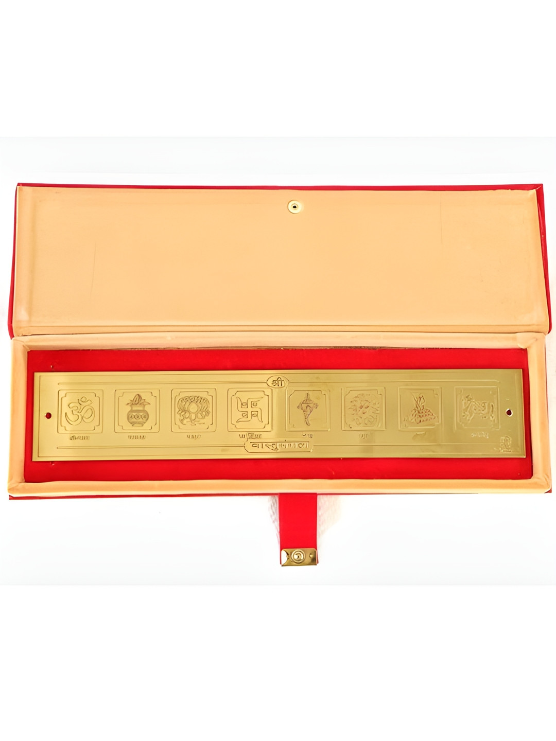 The Spiritual Living Shri Vastu Mangal Brass Matte Hall Spiritual Wall Decor