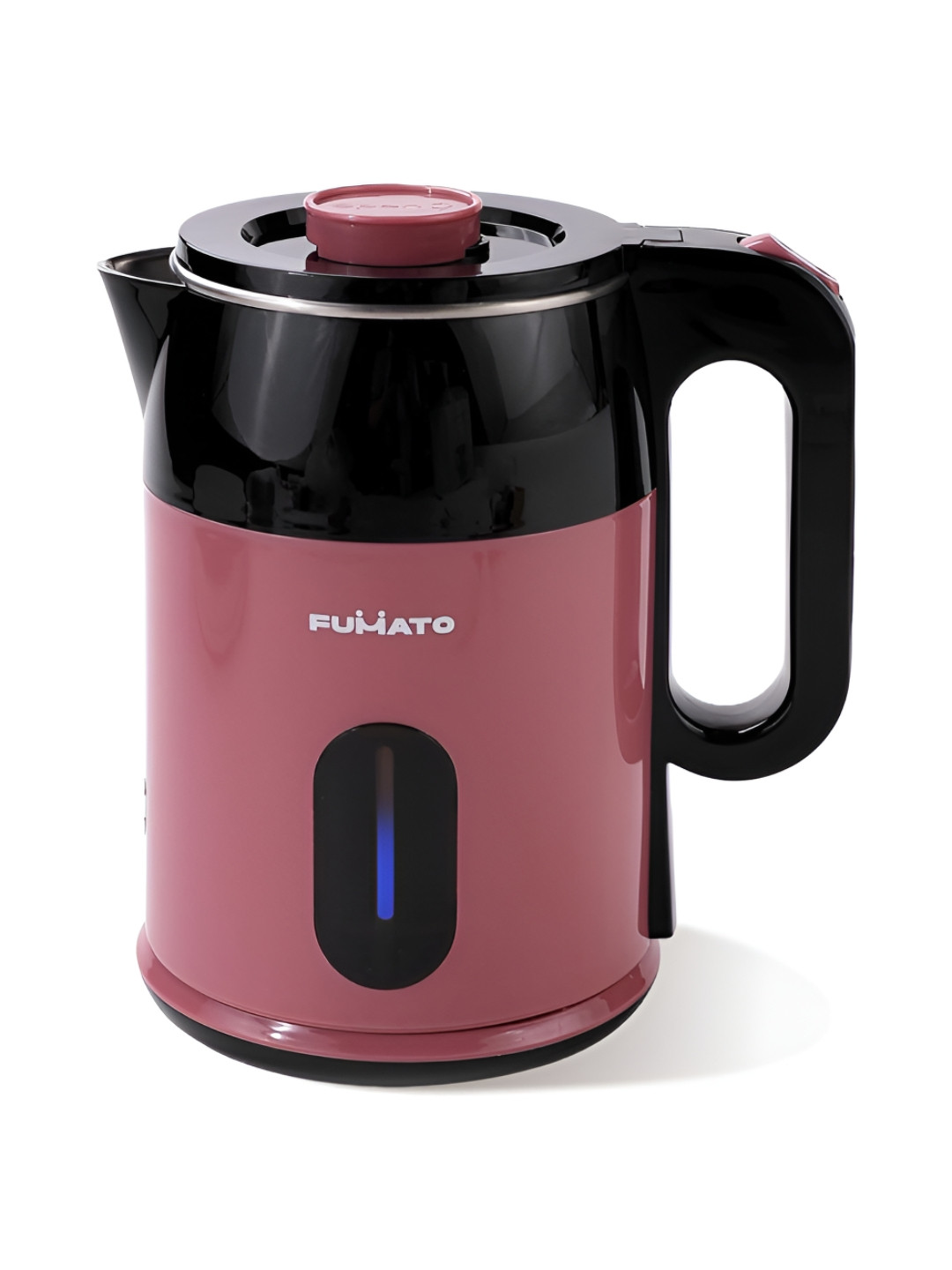 Fumato Pink & Black 1500 W Auto Shut-Off Cool Touch Electric Kettle - 1.8 L