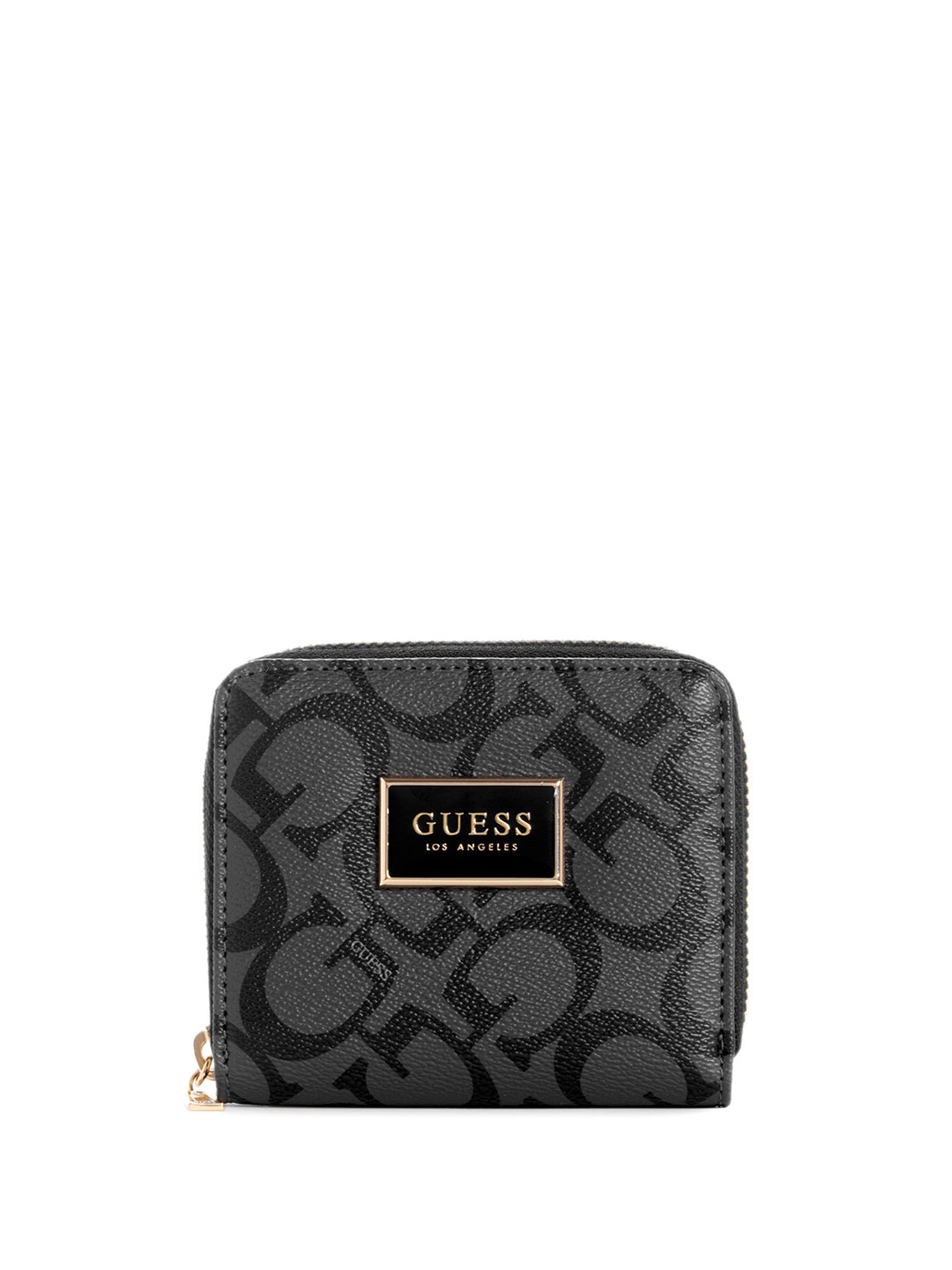 GUESS Women ABREE Printed Zip Around Wallet