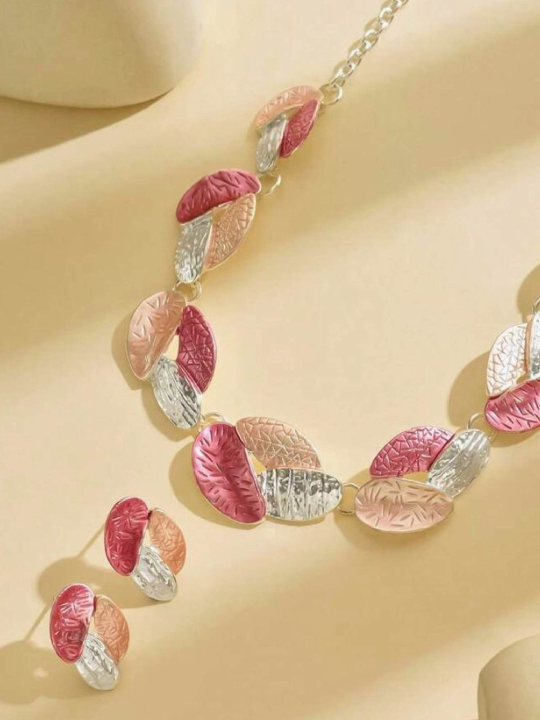 DKane Designs Gold-Plated Leaf Necklace