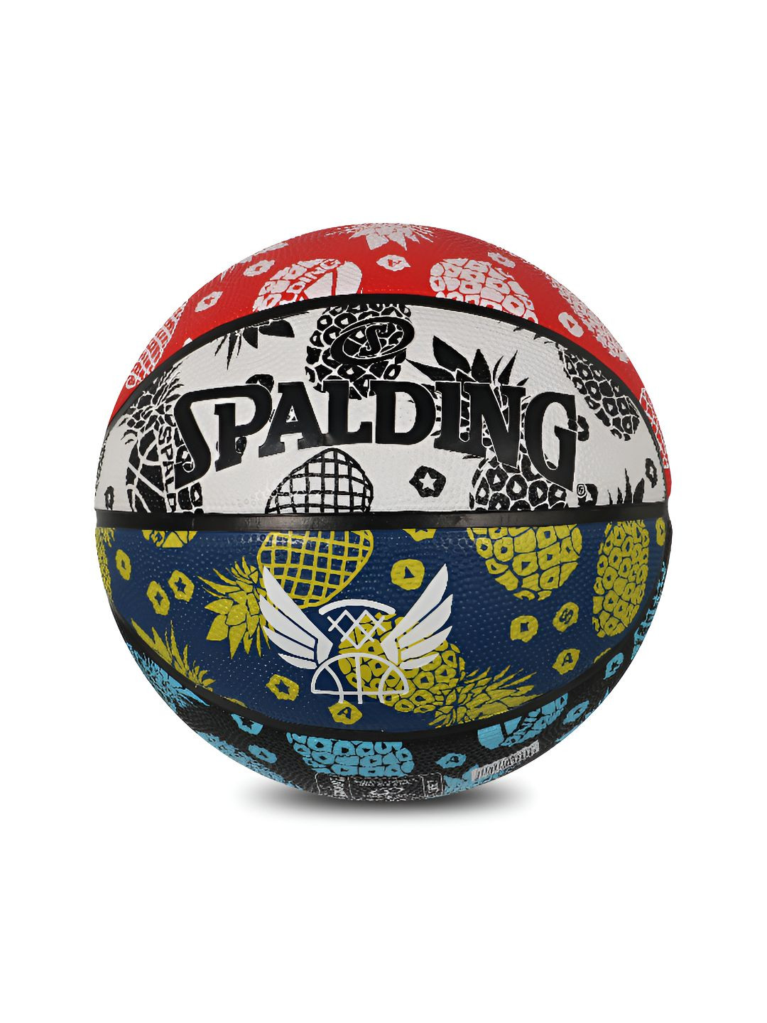 Spalding Printed Basketball Without Air Pump