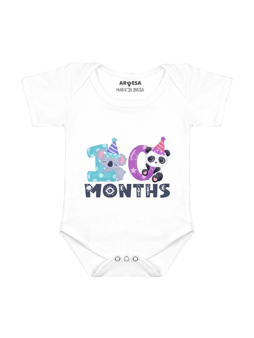 Arvesa 10 Month Baby Printed Bodysuit