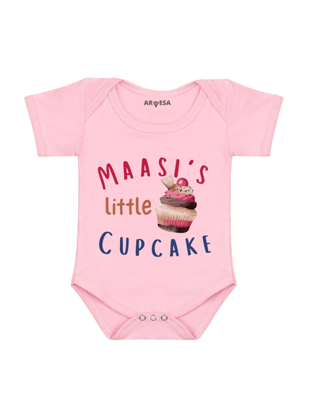 Arvesa Maasi Little Cupcake Printed Bodysuit