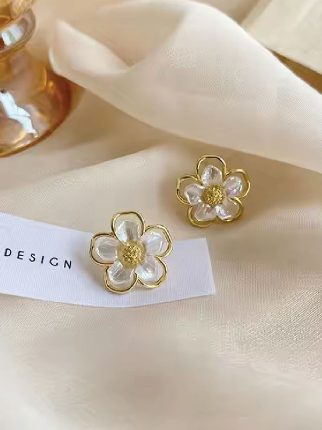 Aurum & You Floral Shaped Korean Studs