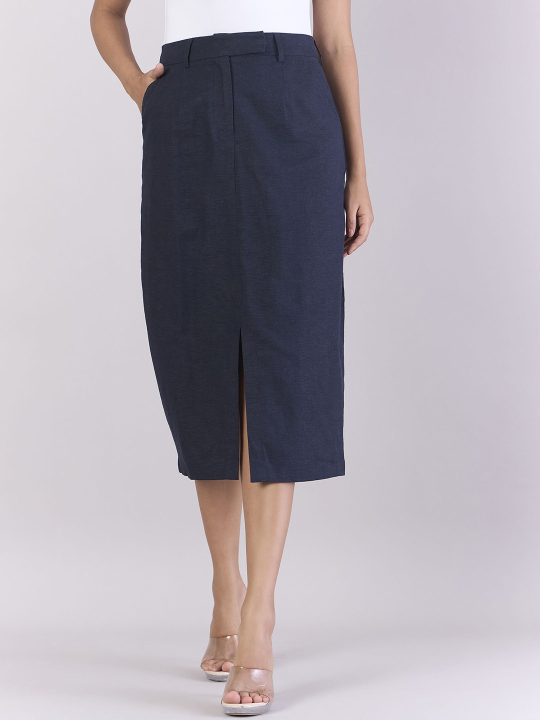 PowerSutra Straight Midi Skirt
