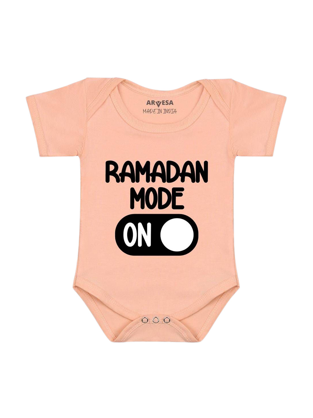 Arvesa Ramadan Mode On Printed Romper