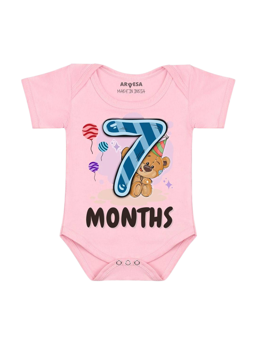 Arvesa 7 Month Baby Printed Bodysuit