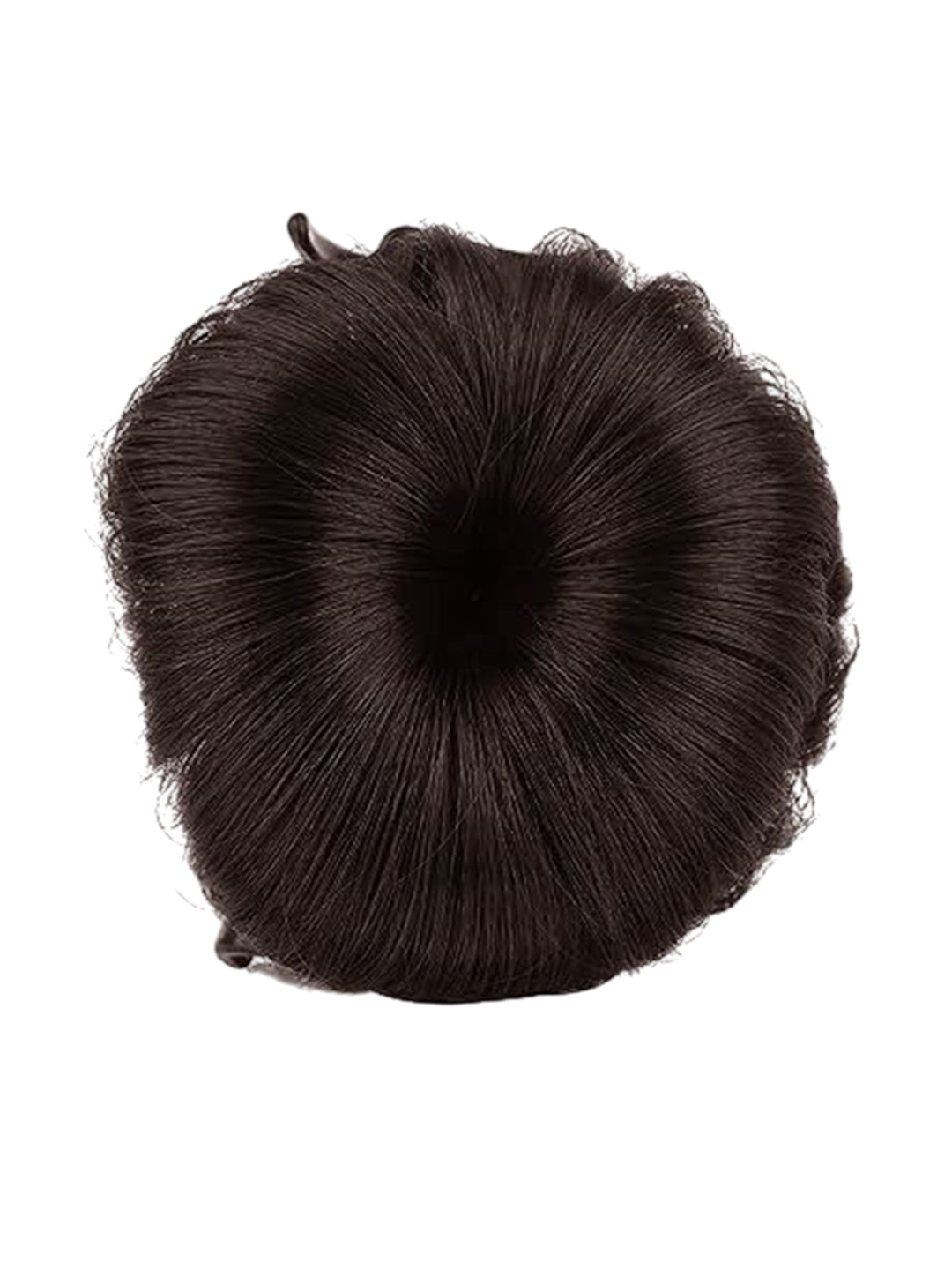 ABS Wavy Clip-In Bun Hair Extension - Brown - 5 Inch