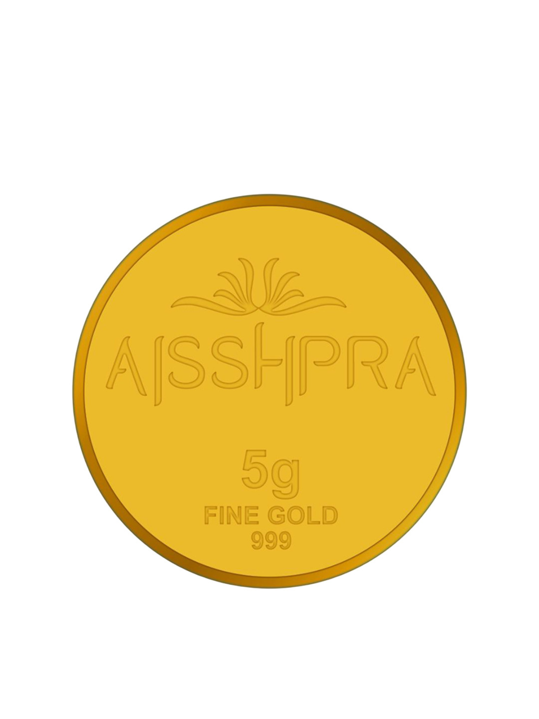 Aisshpra 24 Karat 999 Purity- 5 gram Kalpataru Tree  The Prosperity Gold Coin