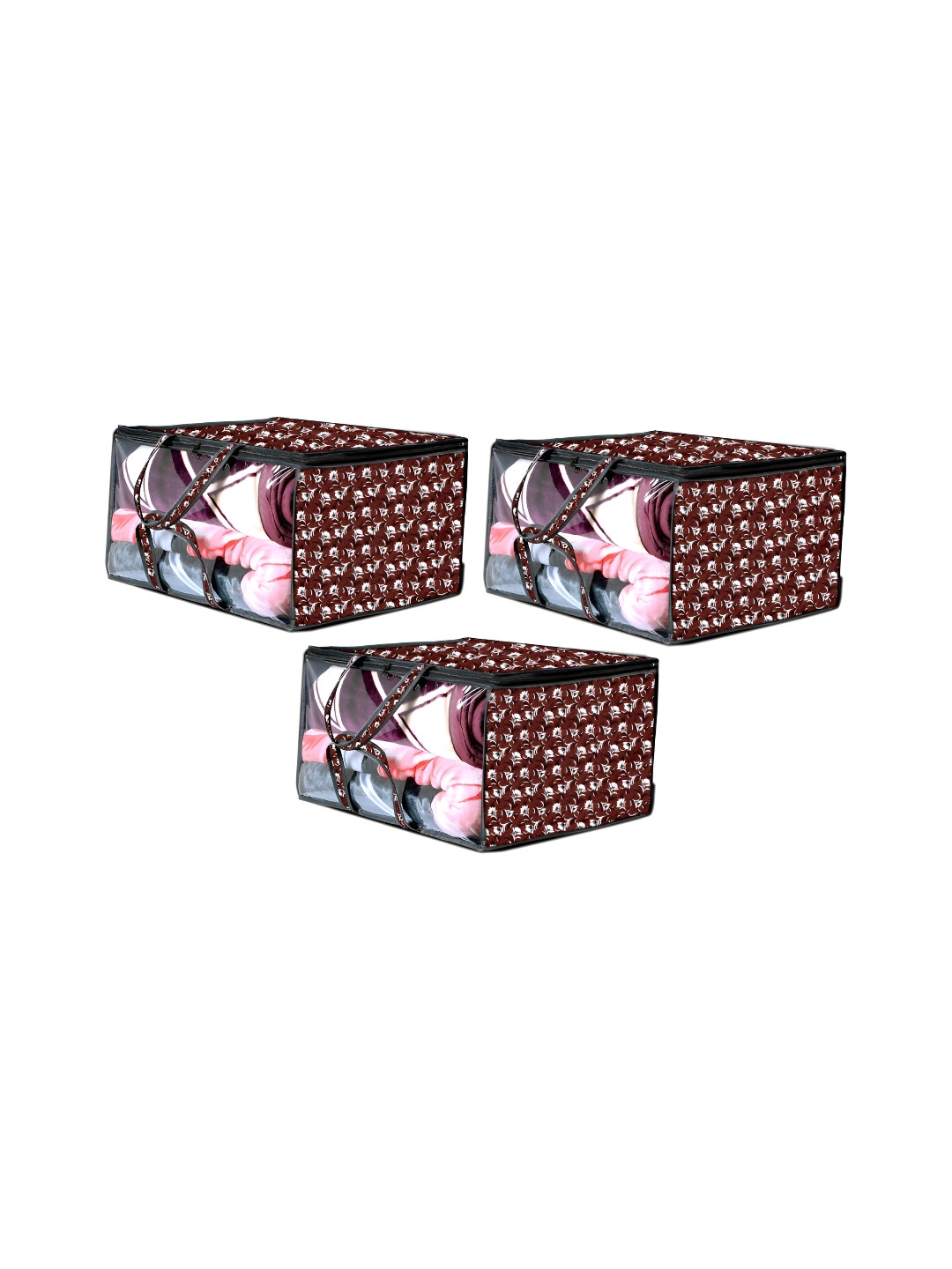 Stylista Magenta Set of 3 Water Resistant Core Organisers