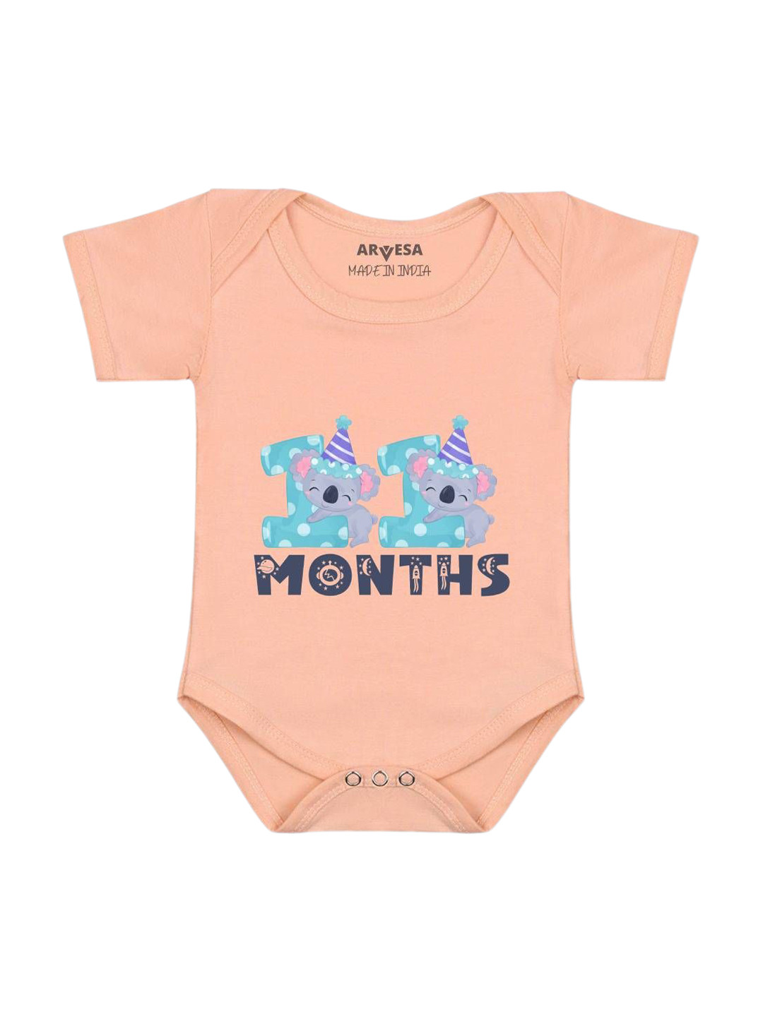 Arvesa 11 Month Baby Printed Bodysuit
