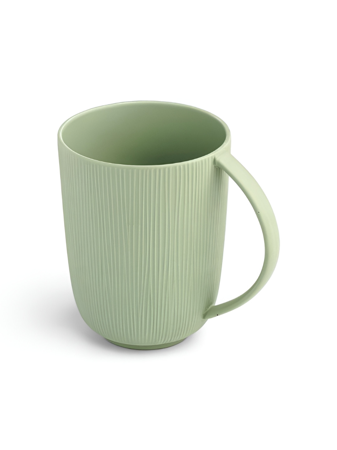 Vola Global LLP Saving This Hug For You Green Textured Porcelain Handmade 2 Piece Mugs-400ml