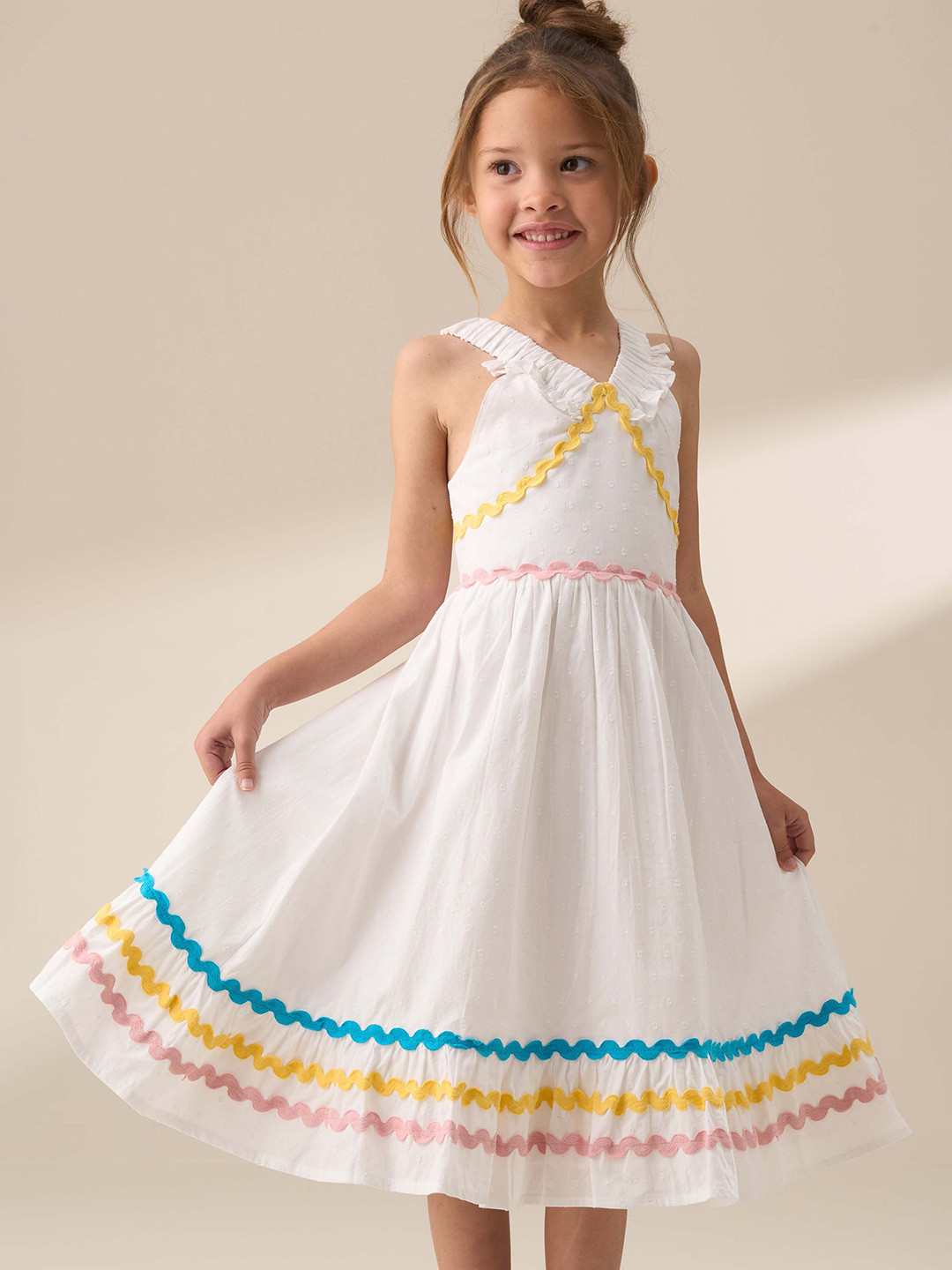 Angel & Rocket Girls Mia Ric Rac Sundress Dress