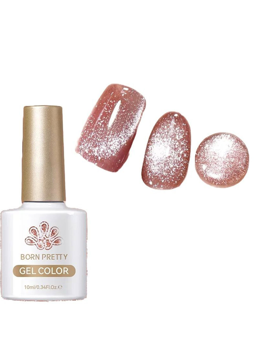 BORN PRETTY Shimmery Reflective Magnetic Gel Nail Polish - 10 ml - SR03