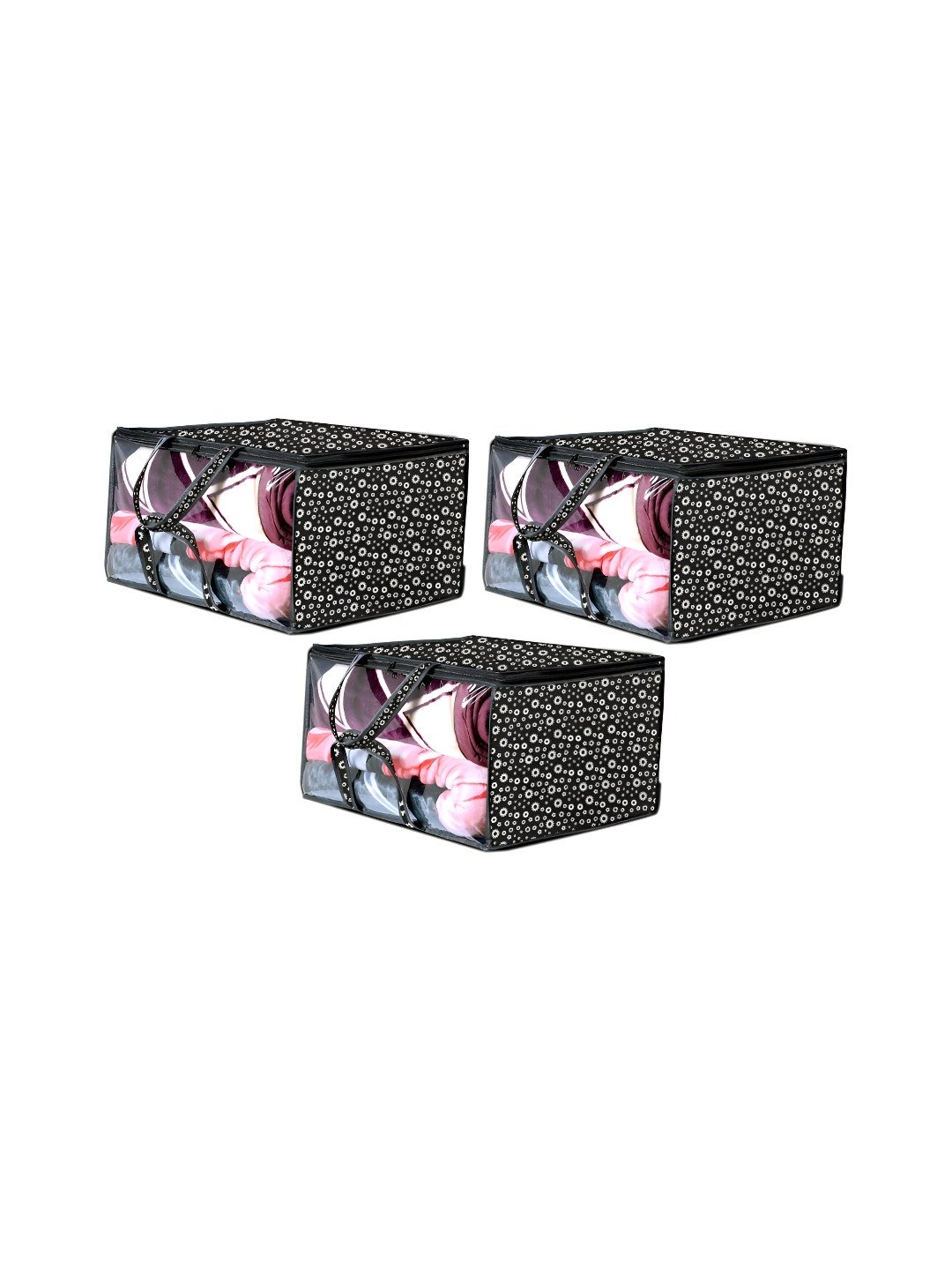 Stylista White Set of 3 Water Resistant Core Organisers
