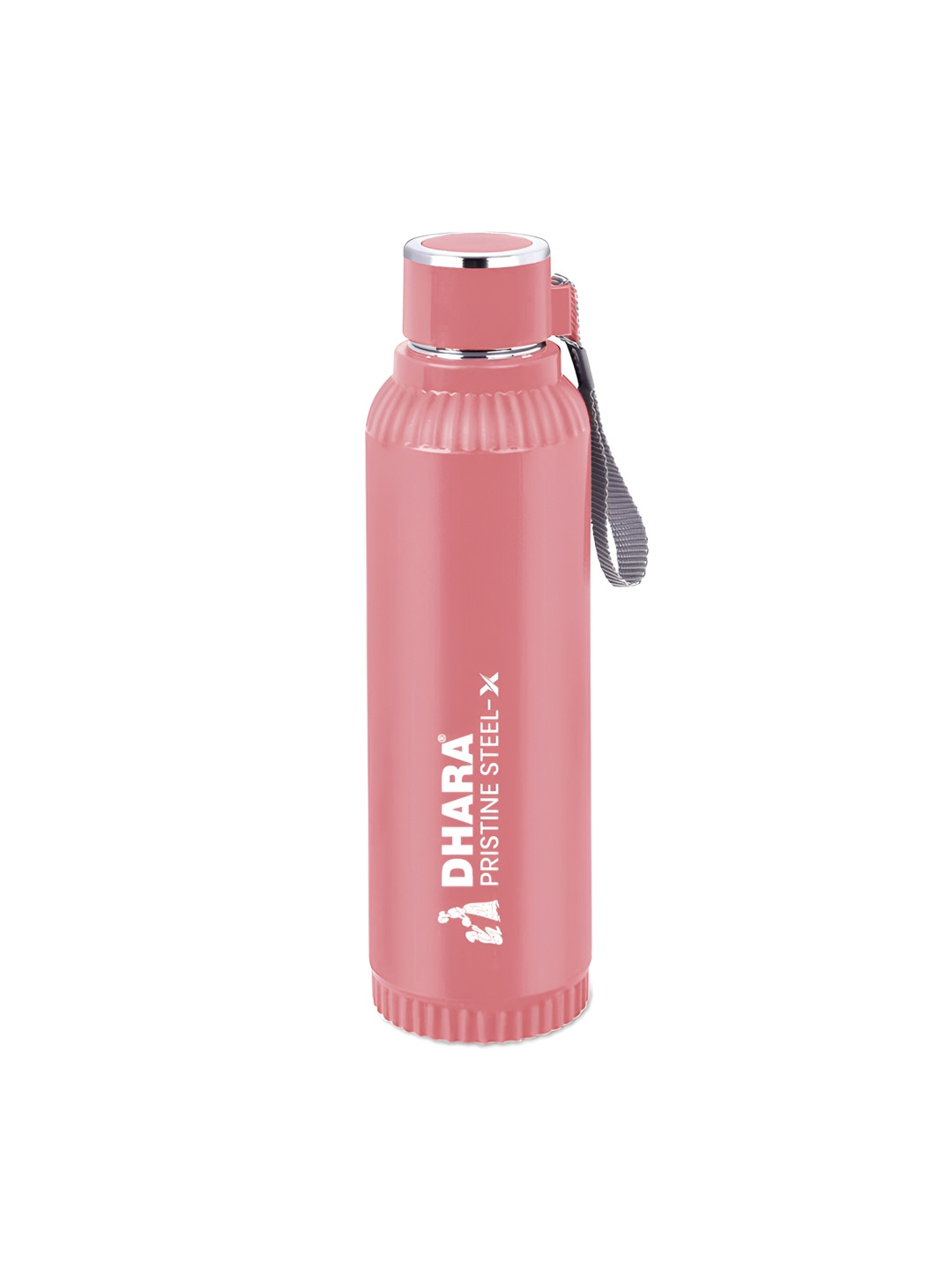 Dhara Stainless Steel Quench Brand Logo Stainless Steel Airtight Water Bottle - 700ml