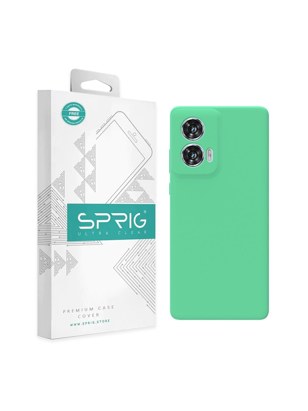 SPRIG Moto Edge 50 Fusion Liquid Silicone Back Cover