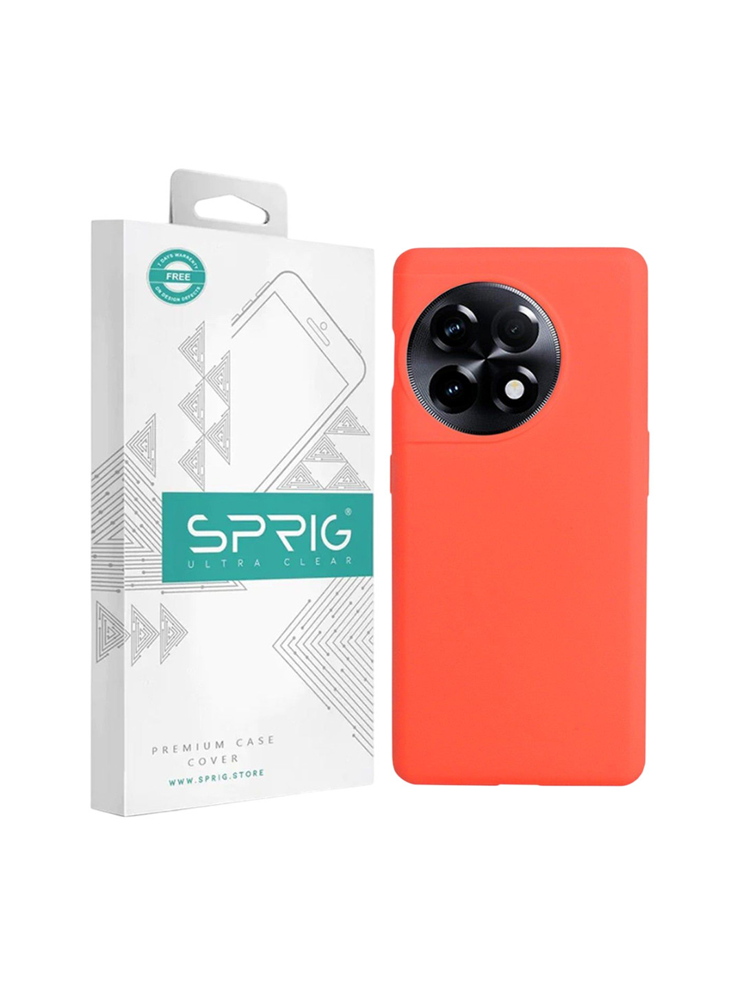 SPRIG OnePlus 11R 5G Liquid Silicone Back Cover