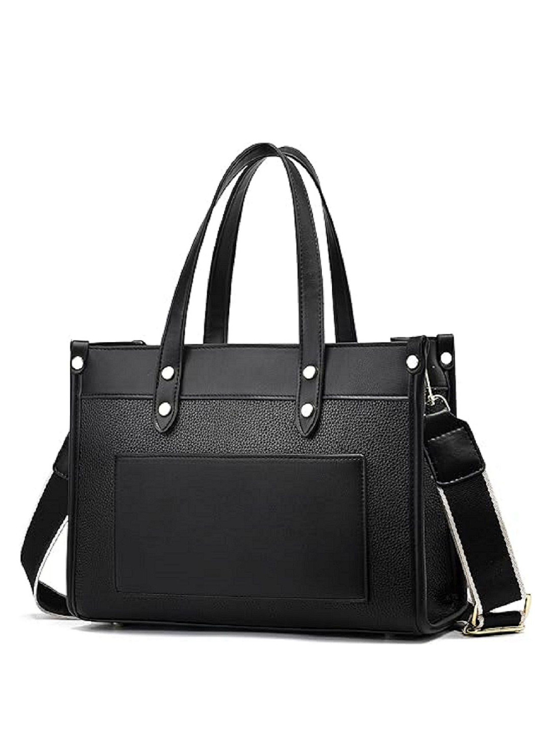 Lychee bags PU Structured Satchel Purse With Cut Work