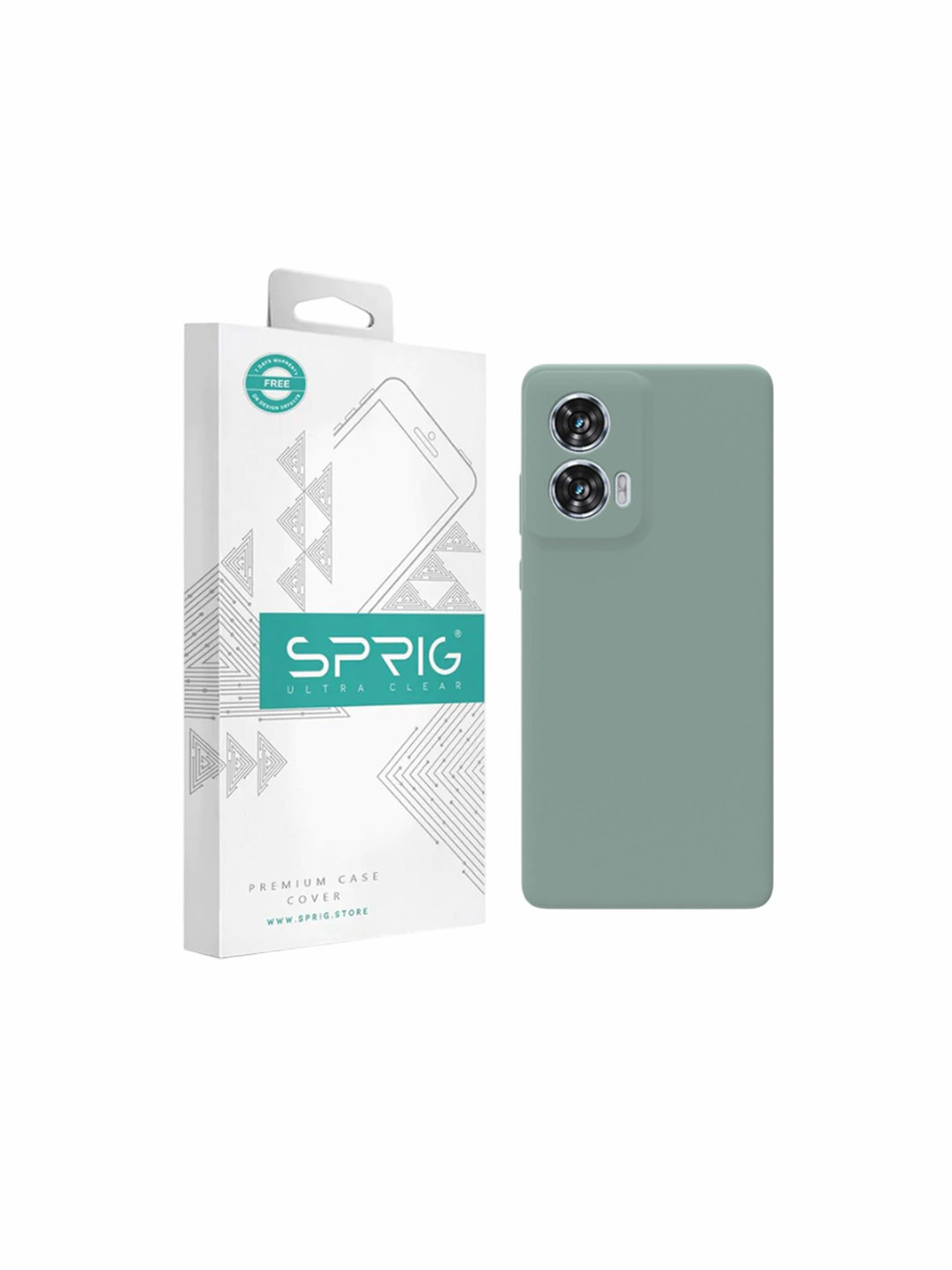 SPRIG Moto Edge 50 Fusion Liquid Silicone Back Cover