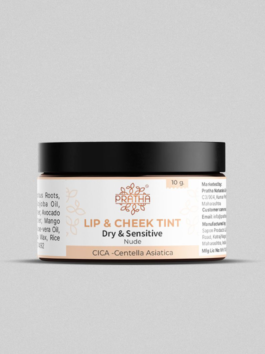 Pratha Lip & Cheek Tint - 10 g- Nude