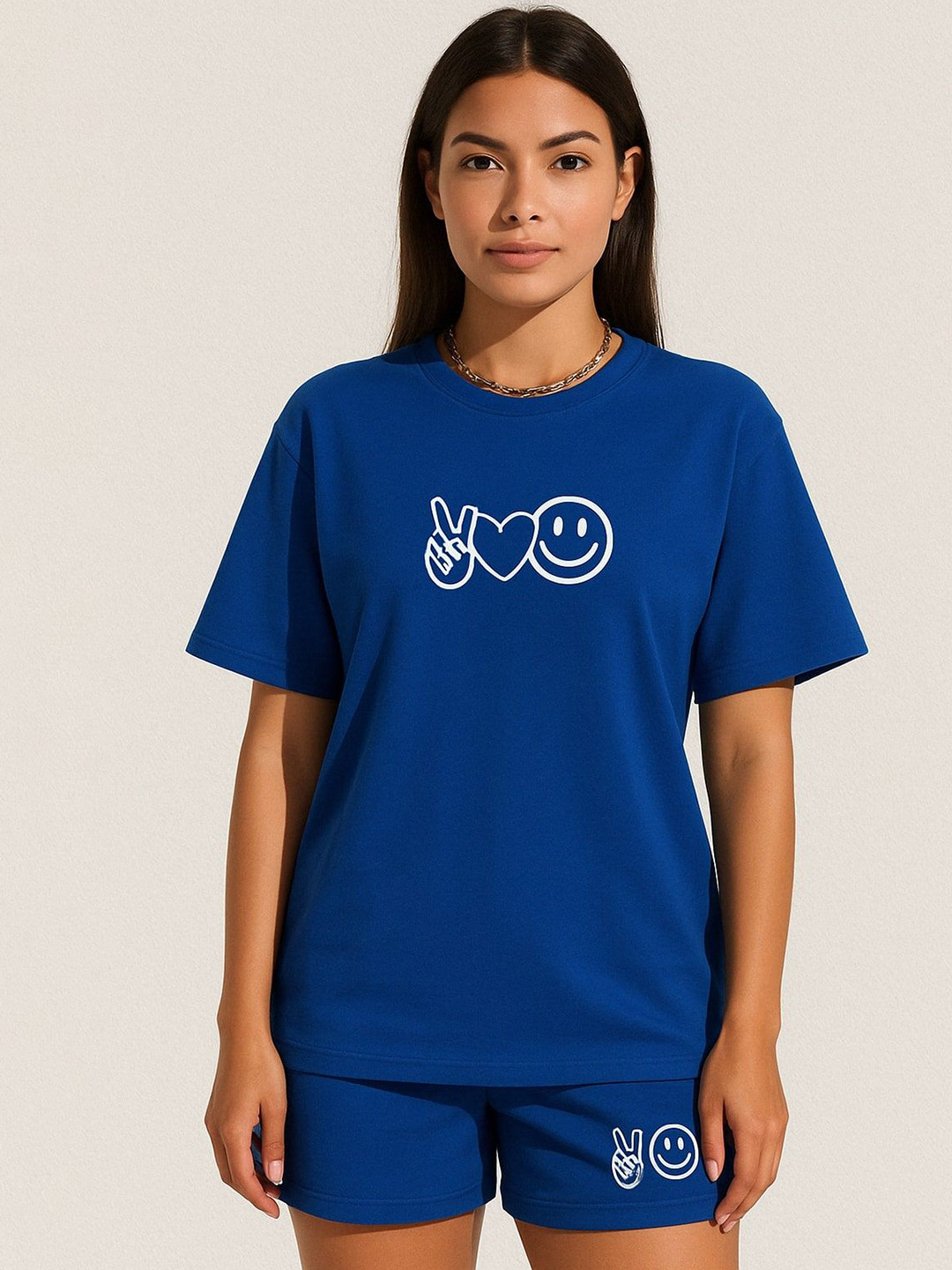 KSHS Women Printed Night suit