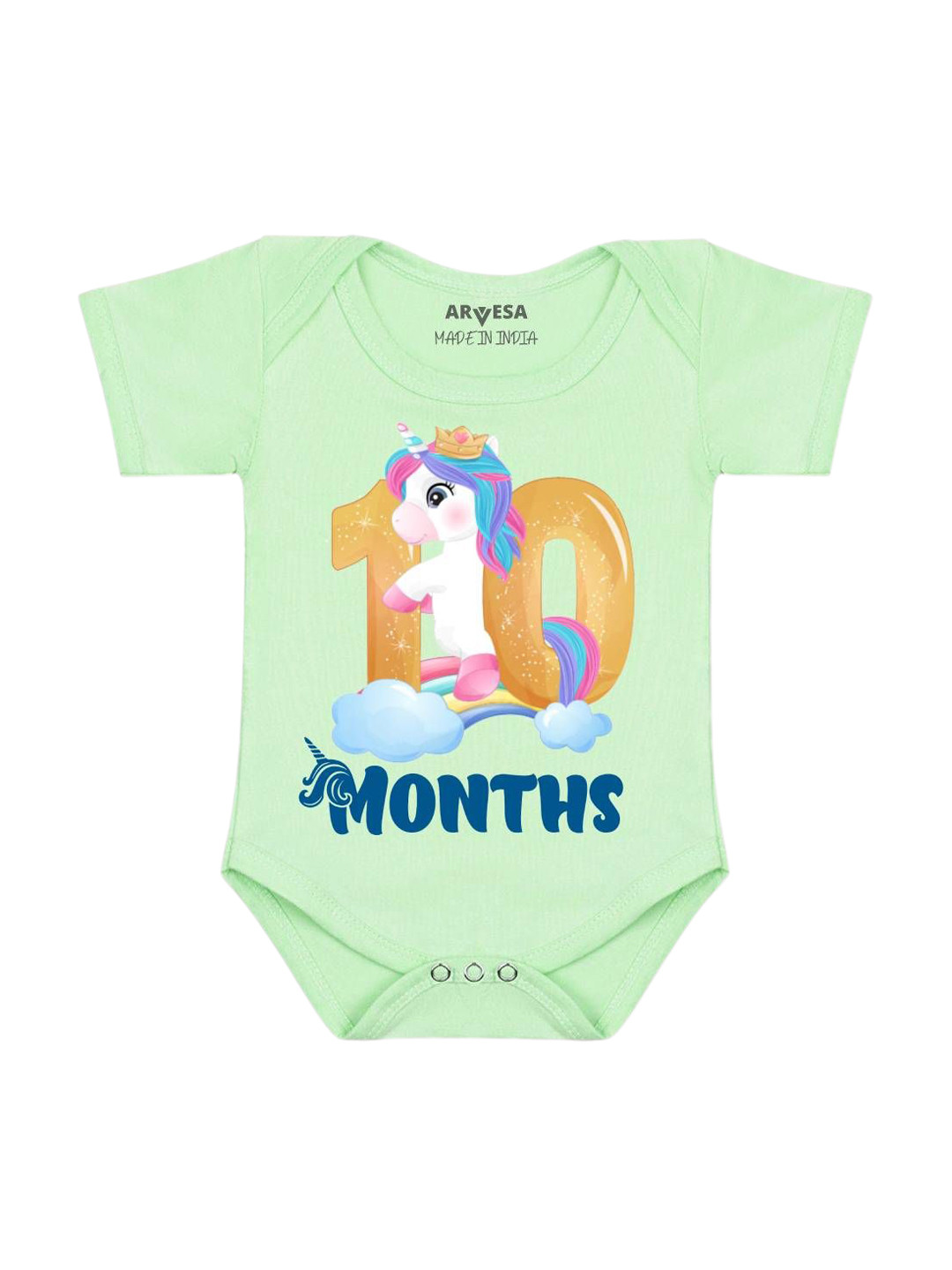 Arvesa 10 Month Baby Printed Bodysuit