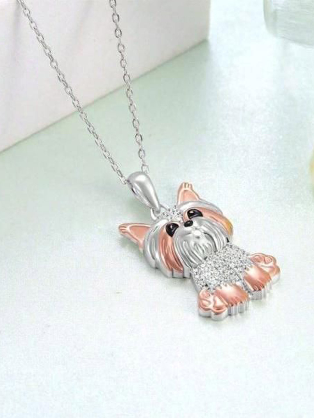 DKane Designs Silver-Plated Animal Shaped Pendants with Chains