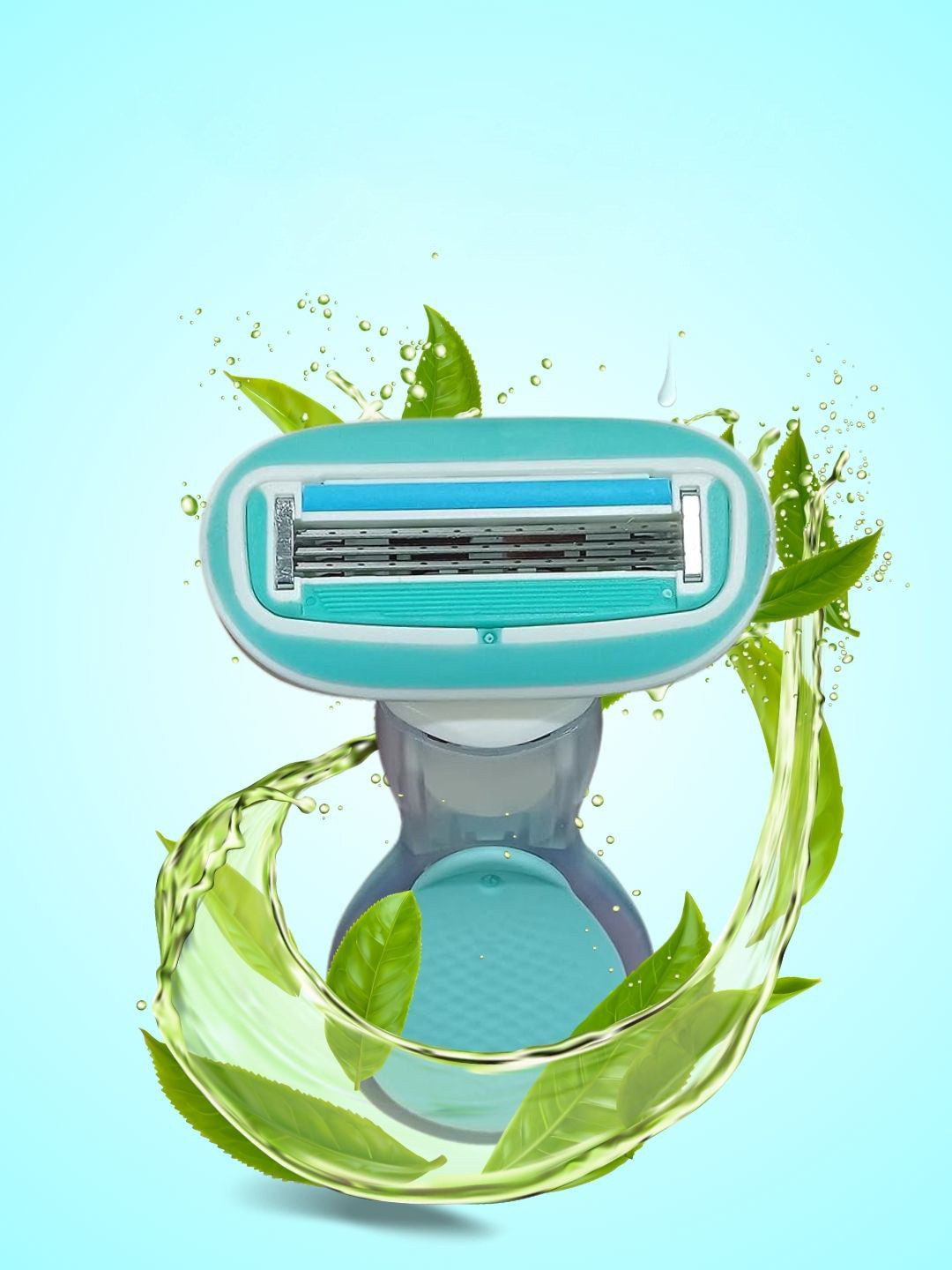 CareDone 3 Blade Mini Cartridge Hair Removal Razor