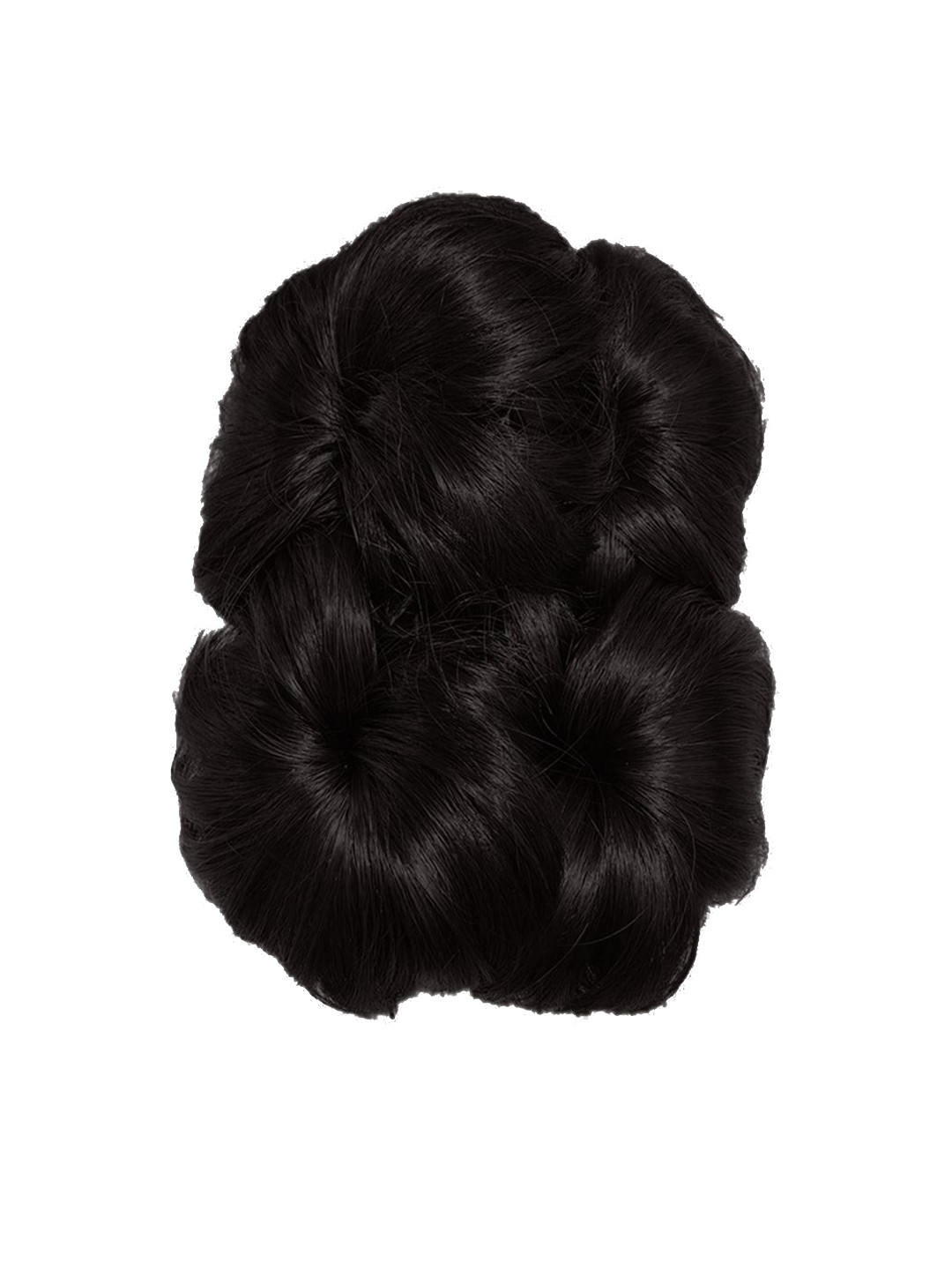 ABS Wavy Clip-In Bun Hair Extension - Brown - 5 Inch
