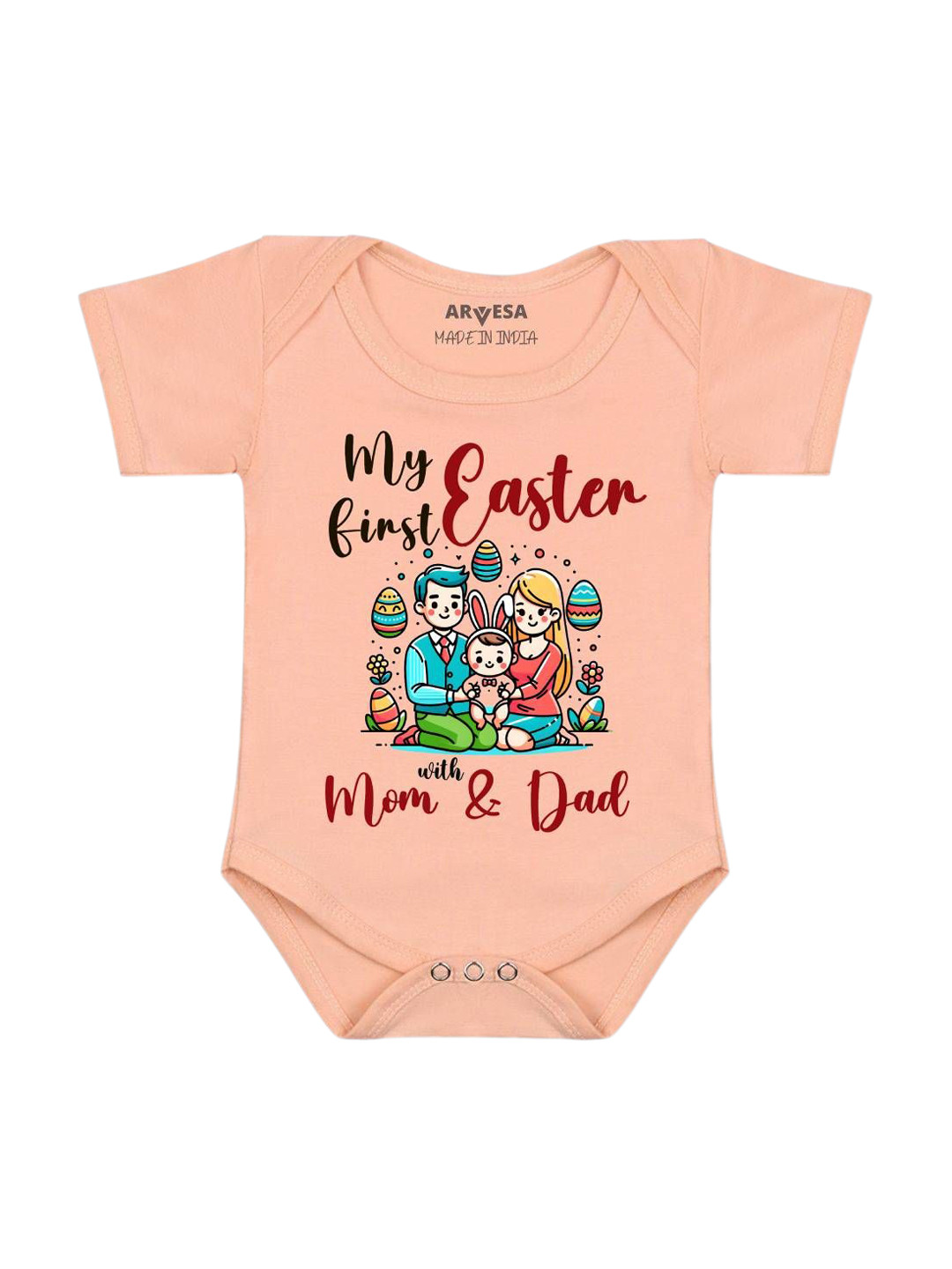 Arvesa My First Easter Printed Bodysuit