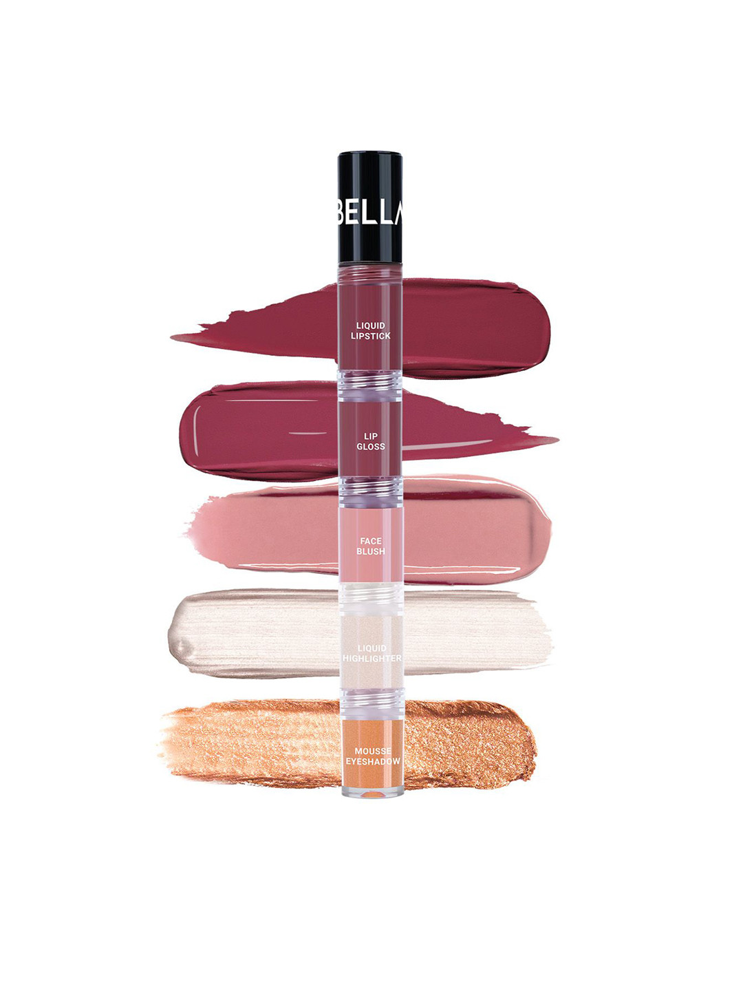 Bella Vita Organic High Five 5-In-1 Face Glam Makeup Stack - 4.3 ml - Smooth Talker