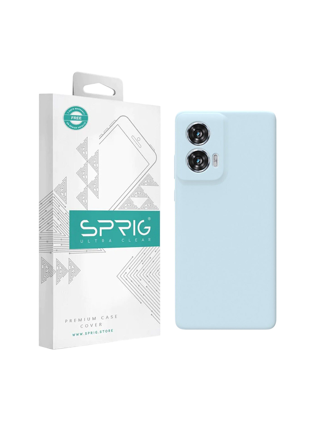 SPRIG Moto Edge 50 Fusion Liquid Silicone Back Cover