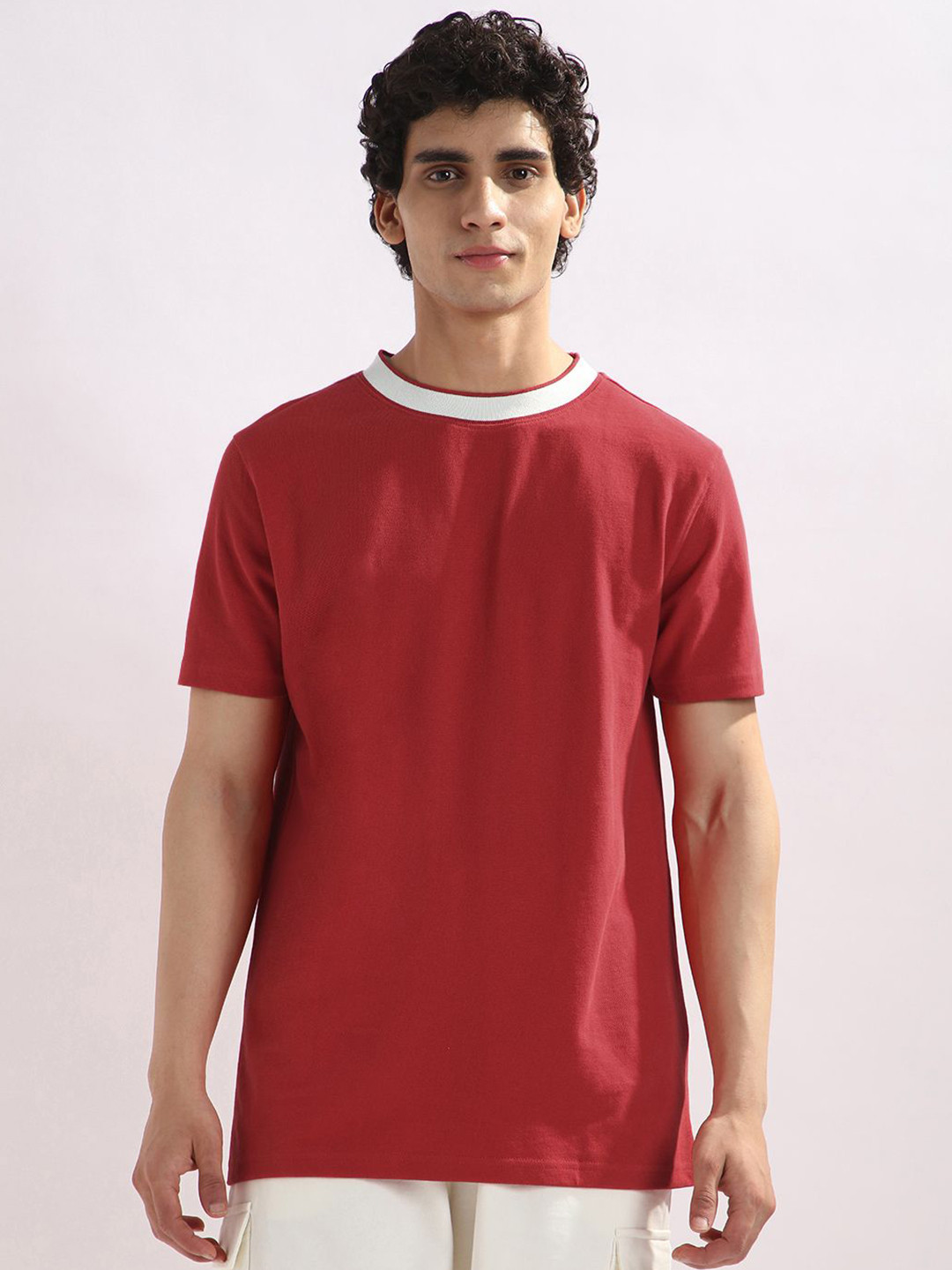 NOBERO Urban Cotton Pique Tonal Classic T-shirt