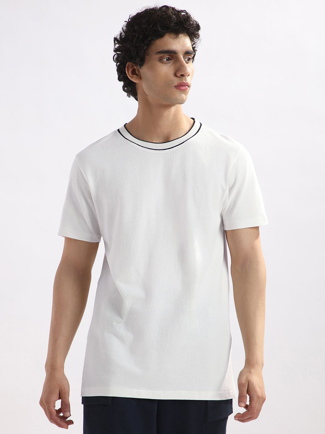 NOBERO Urban Cotton Pique Tonal Classic T-shirt