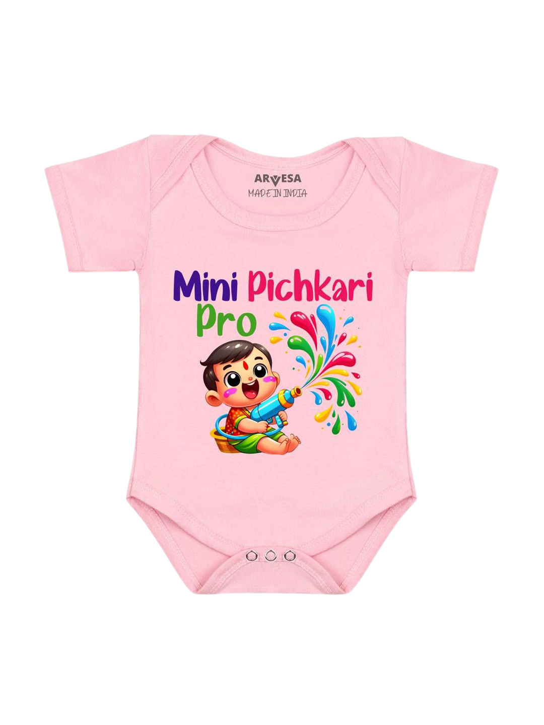 Arvesa Pichkari Pro Printed Romper