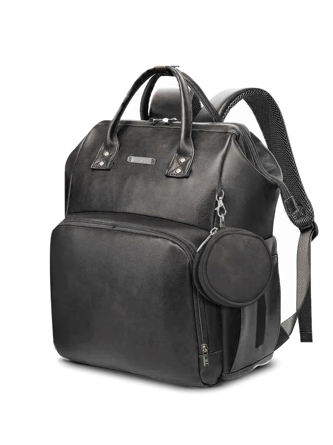 StarAndDaisy Leather Waterproof Backpack Diaper Bags
