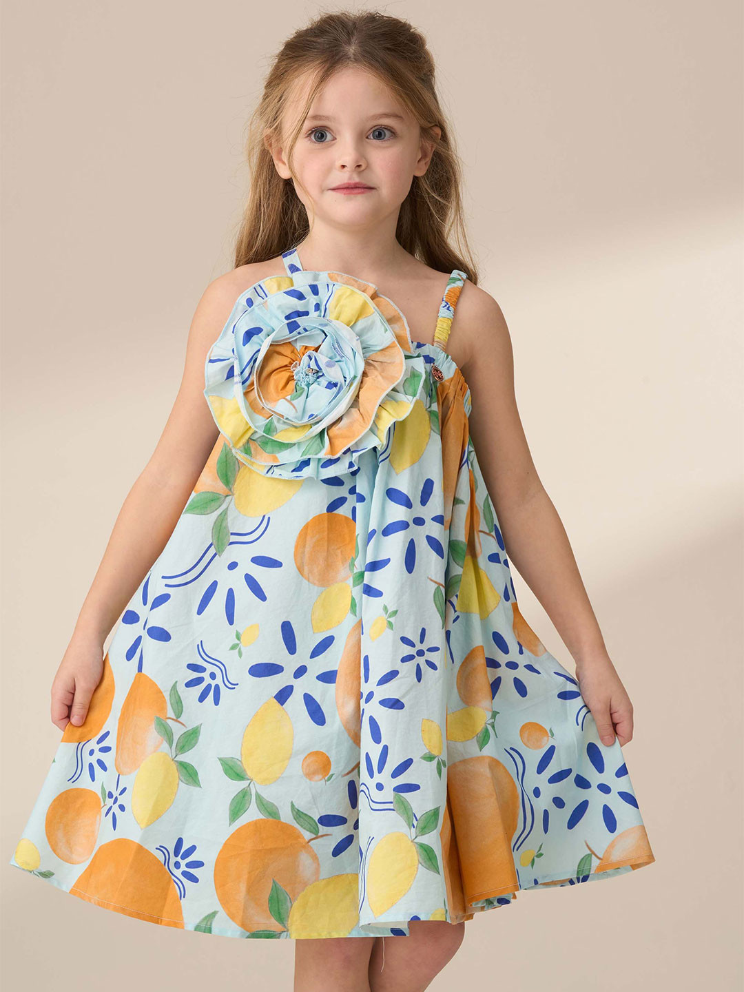 Angel & Rocket Girls Corsage  A-Line Dress