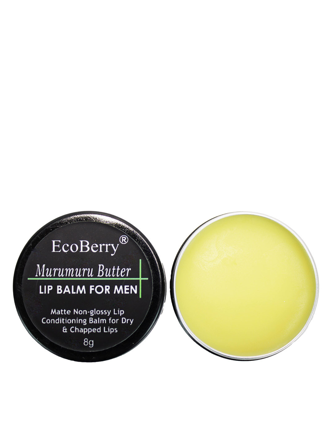 EcoBerry Murumuru Butter Lip Balm With Vitamin E For Moisturizing - 8 g