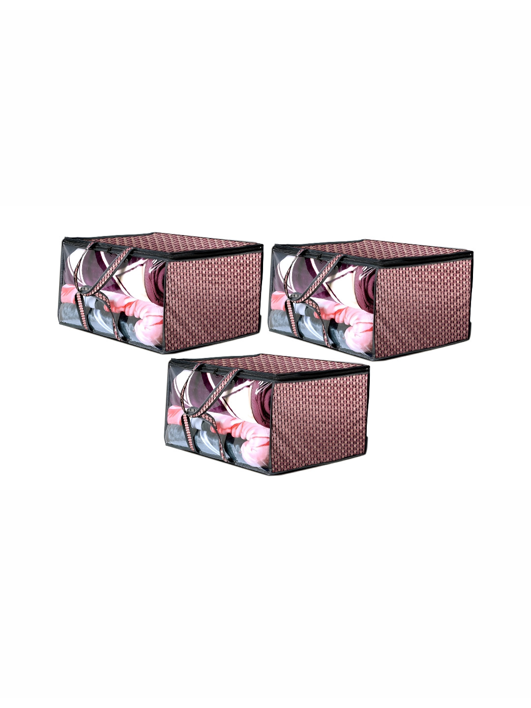 Stylista Multicoloured Set of 3 Water Resistant Core Organisers