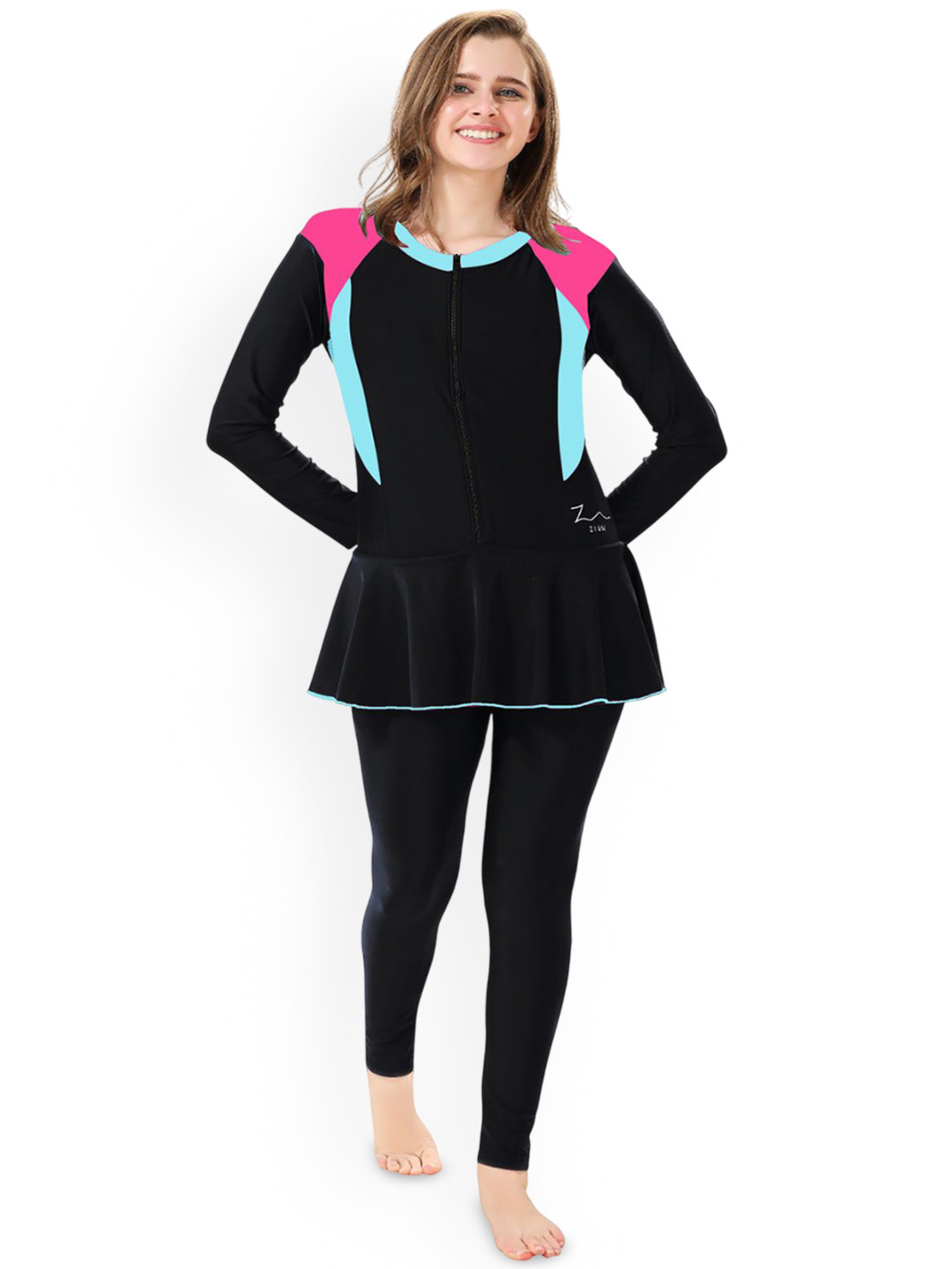 ZIUM Full-Length Swimwear With Detachable Pads