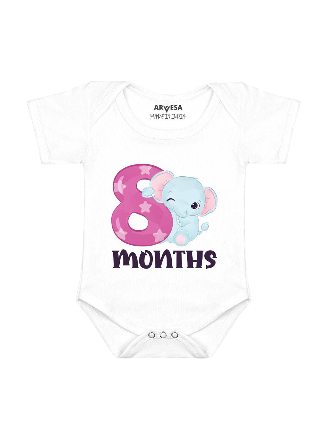 Arvesa 8 Month Baby Printed Bodysuit