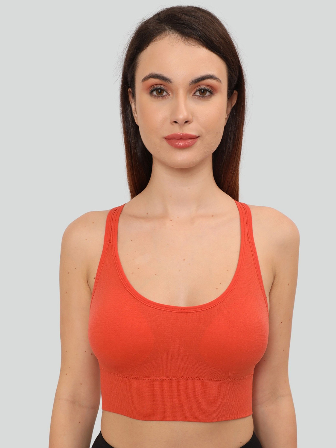 Glamoras Padded Solid Full Coverage Bra