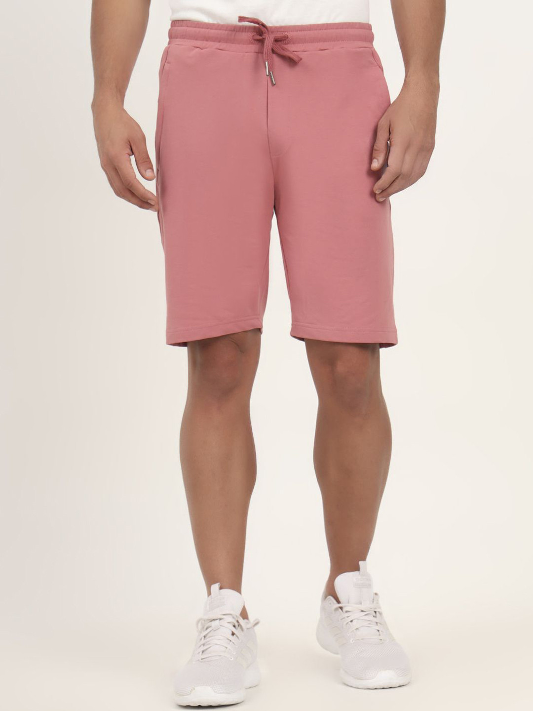 JADE BLUE Men Slim Fit Cotton Stretch Shorts