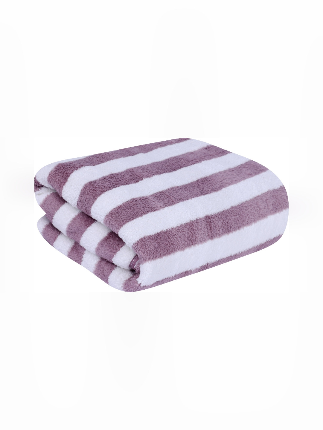 Fezora Strip Striped Microfiber 500GSM Hanging Loop Adult Regular Bath Towel-28x55In