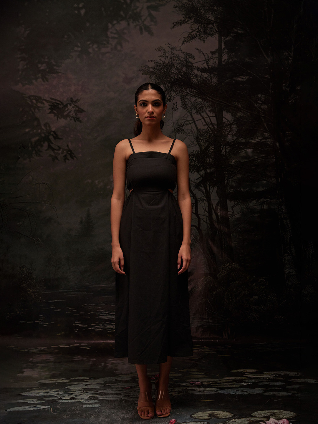 IMROZ HOUSE Women A-Line Shoulder Straps Dress