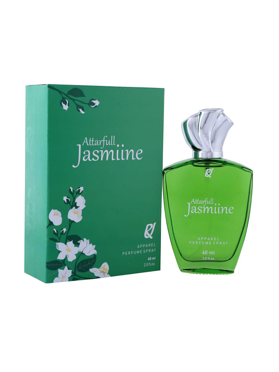 RU Set Of 2 Attarfull Jasmiine & Lady Long Lasting Apparel Perfume Spray - 60 ml Each